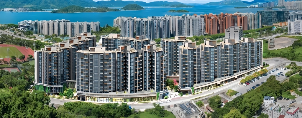 a high angle view of university hill